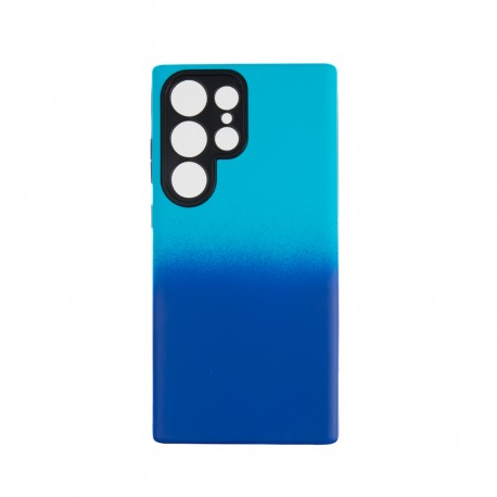 Capac Protectie Spate Colectia Gradient Pentru Samsung Galaxy S23 Ultra - Albastru