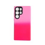 Capac Protectie Spate Colectia Gradient Pentru Samsung Galaxy S23 Ultra - Roz Inchis