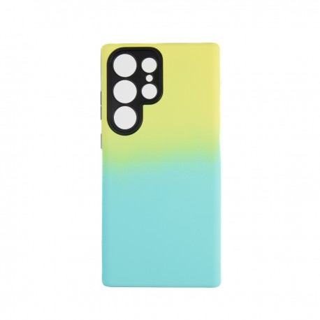 Capac Protectie Spate Colectia Gradient Pentru Samsung Galaxy S23 Ultra - Galben