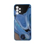 Capac Protectie Spate Colectia Soft Waves Pentru Samsung Galaxy A23 5G - Albastru