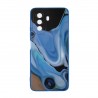 Capac Protectie Spate Colectia Soft Waves Pentru Huawei Nova Y70 - Albastru