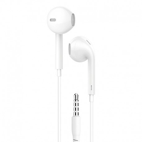 Casti Stereo Cellara Cu Mufa Jack 3.5 Mm - Alb