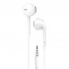 Casti Stereo Cellara Cu Mufa Jack 3.5 Mm - Alb