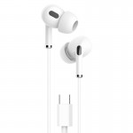Casti Stereo Cellara Cu Type C - Alb