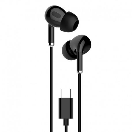 Casti Stereo Cellara Cu Type C - Negru