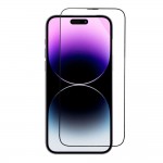 Folie Protectie Ecran Sticla 3d Full Cover Cellara Pentru iPhone 15 - Negru