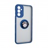 Capac Protectie Spate Colectia Soft Shape With Ring Pentru Samsung Galaxy A14 5G - Albastru