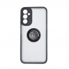 Capac Protectie Spate Colectia Soft Shape With Ring Pentru Samsung Galaxy A14 5G - Negru