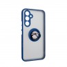 Capac Protectie Spate Colectia Soft Shape With Ring Pentru Samsung Galaxy A54 5G - Albastru