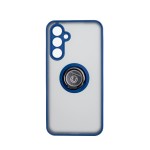 Capac Protectie Spate Colectia Soft Shape With Ring Pentru Samsung Galaxy A54 5G - Albastru