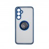 Capac Protectie Spate Colectia Soft Shape With Ring Pentru Samsung Galaxy A54 5G - Albastru