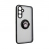 Capac Protectie Spate Colectia Soft Shape With Ring Pentru Samsung Galaxy A54 5G - Negru