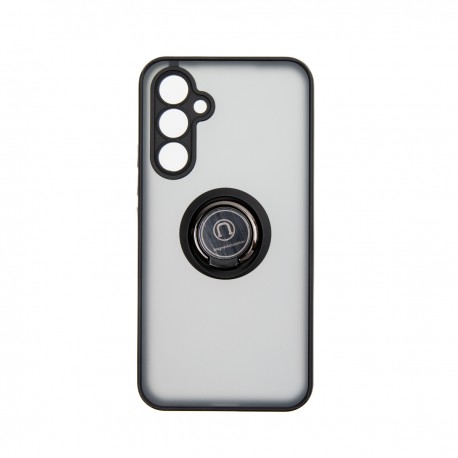 Capac Protectie Spate Colectia Soft Shape With Ring Pentru Samsung Galaxy A54 5G - Negru