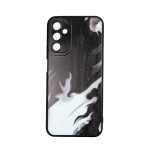 Capac Protectie Spate Colectia Soft Waves Pentru Samsung Galaxy A14 5G - Negru