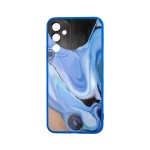 Capac Protectie Spate Colectia Soft Waves Pentru Samsung Galaxy A34 5G - Albastru