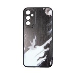 Capac Protectie Spate Colectia Soft Waves Pentru Samsung Galaxy A34 5G - Negru