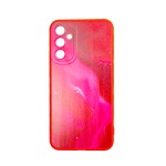 Capac Protectie Spate Colectia Soft Waves Pentru Samsung Galaxy A34 5G - Rosu