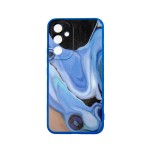 Capac Protectie Spate Colectia Soft Waves Pentru Samsung Galaxy A54 5G - Albastru