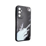 Capac Protectie Spate Colectia Soft Waves Pentru Samsung Galaxy A54 5G - Negru
