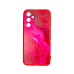Capac Protectie Spate Colectia Soft Waves Pentru Samsung Galaxy A54 5G - Rosu