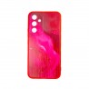 Capac Protectie Spate Colectia Soft Waves Pentru Samsung Galaxy A54 5G - Rosu