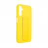 Capac Protectie Spate Colectia Stand Pentru Samsung Galaxy A14 5G - Galben