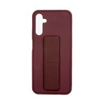 Capac Protectie Spate Colectia Stand Pentru Samsung Galaxy A14 5G - Maro