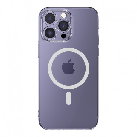 Capac Protectie Spate Cellara Colectia Simplicity Magsafe Pentru iPhone 15 Pro Max - Transparent