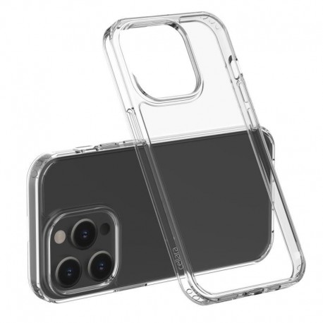 Capac Protectie Spate Cellara Colectia Crystal Pentru iPhone 15 Pro Max - Transparent