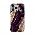 Capac Protectie Spate Burga Pentru iPhone 15 Pro Max Colectia Tough Purple Skies