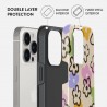 Capac Protectie Spate Burga Pentru iPhone 15 Pro Colectia Tough Good Vibes