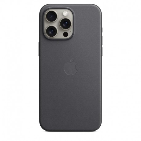 Capac Protectie Spate Apple Finewoven Cu Magsafe Pentru iPhone 15 Pro Max - Negru