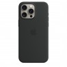 Capac Protectie Spate Apple Din Silicon Cu Magsafe Pentru iPhone 15 Pro Max - Negru