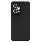 Capac Protectie Spate Cellara Tpu Soft Pentru Xiaomi Redmi Note 12 Pro 5G - Negru