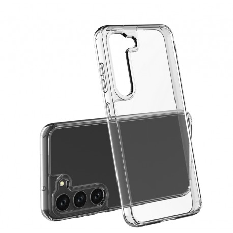 Capac Protectie Spate Cellara Colectia Crystal Pentru Samsung Galaxy S23 - Transparent
