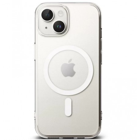 Capac Protectie Spate Cellara Colectia Crystal Magsafe Pentru iPhone 15 - Transparent