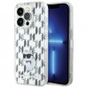 Capac Protectie Spate Karl Lagerfeld Pentru iPhone 15 Pro Max Colectia Monogram  - Transparent