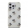 Capac Protectie Spate Hello Kitty Pentru iPhone 15 Pro Max Colectia Bubble - Alb