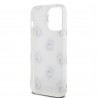 Capac Protectie Spate Hello Kitty Pentru iPhone 15 Pro Max Colectia Bubble - Alb