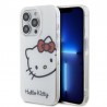 Capac Protectie Spate Hello Kitty Pentru iPhone 15 Pro Max Colectia Head - Alb