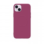 Capac Protectie Spate Cellara Tpu Soft Magsafe Pentru iPhone 15 Plus - Rosu