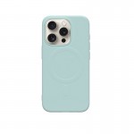 Capac Protectie Spate Cellara Tpu Soft Magsafe Pentru iPhone 15 Pro - Albastru Deschis