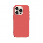 Capac Protectie Spate Cellara Tpu Soft Magsafe Pentru iPhone 15 Pro - Rosu Deschis