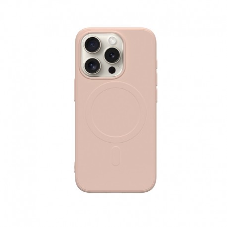 Capac Protectie Spate Cellara Tpu Soft Magsafe Pentru iPhone 15 Pro - Roz