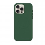 Capac Protectie Spate Cellara Tpu Soft Magsafe Pentru iPhone 15 Pro Max - Verde Inchis