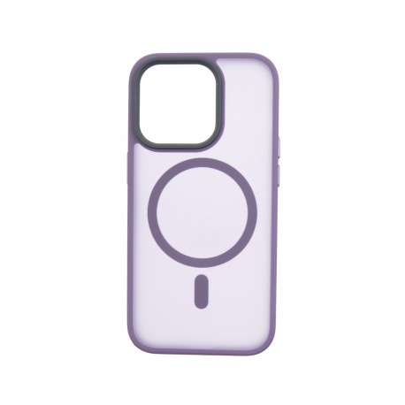 Capac Protectie Spate Cellara Colectia Shade Magsafe Pentru iPhone 14 Pro - Mov