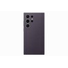Capac Protectie Spate Samsung Din Piele Vegana Pentru Samsung Galaxy S24 Ultra 5G - Mov