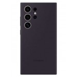 Capac Protectie Spate Samsung Din Silicon Pentru Samsung Galaxy S24 Ultra 5G - Mov