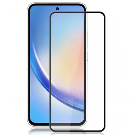 Folie Protectie Ecran Sticla 2.5d Full Glue Cellara Pentru Samsung Galaxy A35 5G/A55 5G - Negru