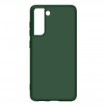 Capac Protectie Spate Cellara Tpu Soft Pentru Samsung Galaxy S21 Fe 5G - Verde Inchis